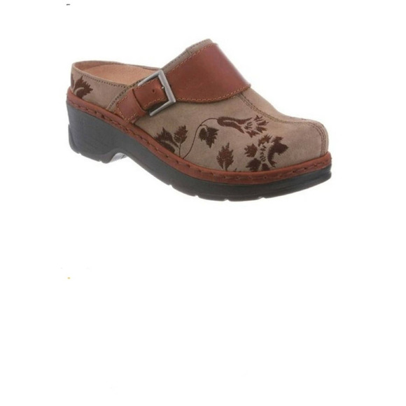 Klogs Shoes - Klogs Austin Clogs Flower Pattern Size 6.5